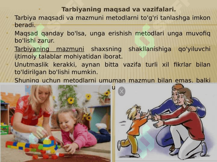 Tarbiyaning umumiy metodlari 6