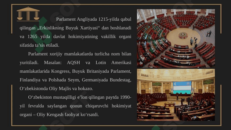 O‘zbekistonda parlament islohotlari 4