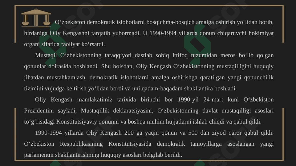 O‘zbekistonda parlament islohotlari 5