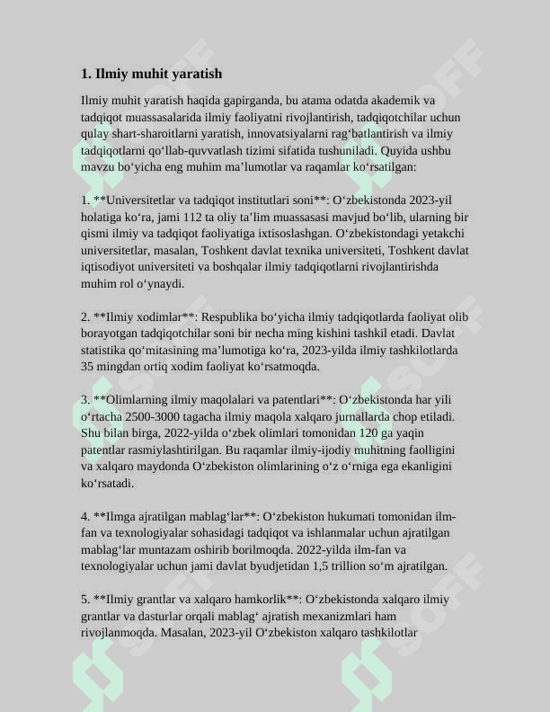 RIVOJLANTIRUVCHI MUHITNI TASHKIL QILISH 3