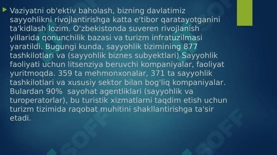 O’ZBEKISTONDA TURIZM 4