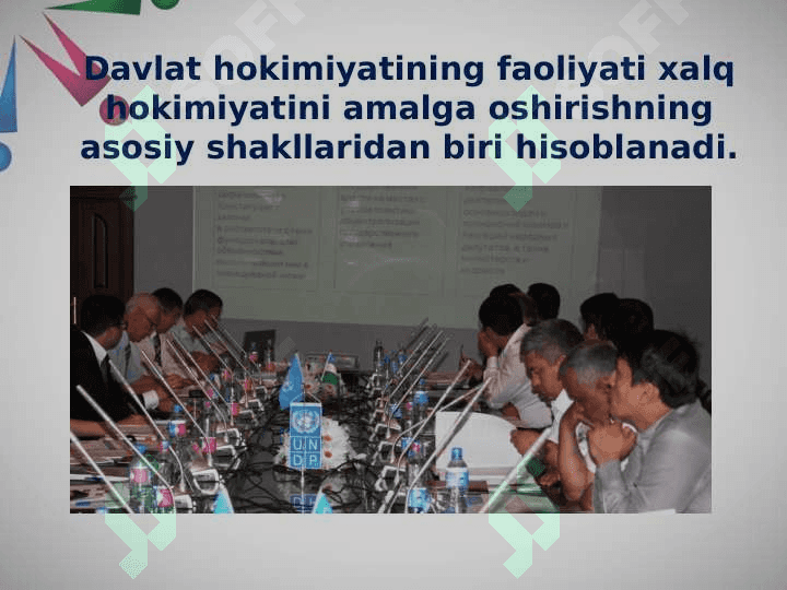 O‘zbekiston Respublikasida davlat boshqaruvi 4