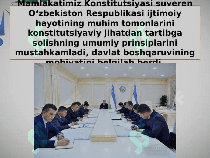O‘zbekiston Respublikasida davlat boshqaruvi 6