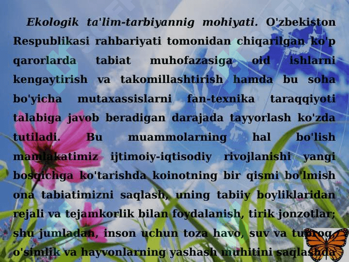 ekologik ta'lim tarbiya 3