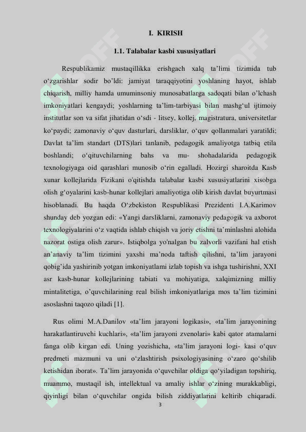KASB-HUNAR KOLLEJLARIDA FIZIKANI O’QITISHDA TALABALAR KASBI XUSUSIYATLARINI HISOBGA OLISH 3