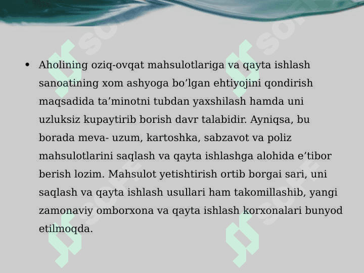 UZUM MAHSULOTLARINING SIFAT KO’RSATKICHLARINI ANIQLASHDA ZAMONAVIY FIZIK-KIMYOVIY USULLARNING QO’LLANILISHI 2