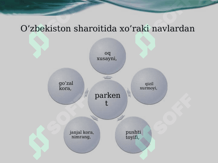 UZUM MAHSULOTLARINING SIFAT KO’RSATKICHLARINI ANIQLASHDA ZAMONAVIY FIZIK-KIMYOVIY USULLARNING QO’LLANILISHI 8