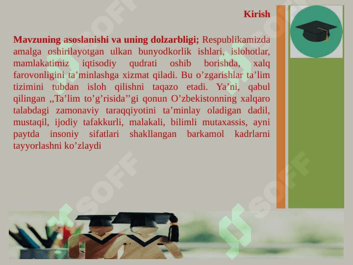 TEXNOLOGIYA’’FANI O’QITUVCHISINING KASBIY KOMPETENSIYALARINI RIVOJLANTIRISHNING NAZARIYASI VA AMALIYOTI 2