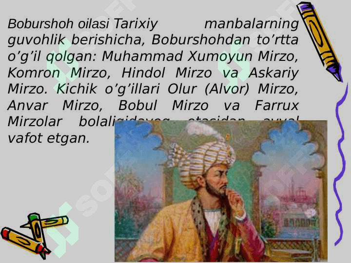 BOBURIYZODALAR ASARI 8