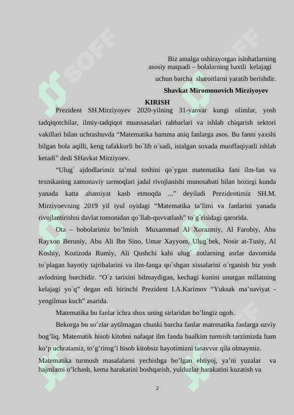 Elips va uning kanonok tenglamalari 2