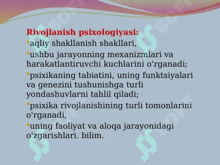 Bolalar psixologiyasi predmiteni aniqlashtirish 2