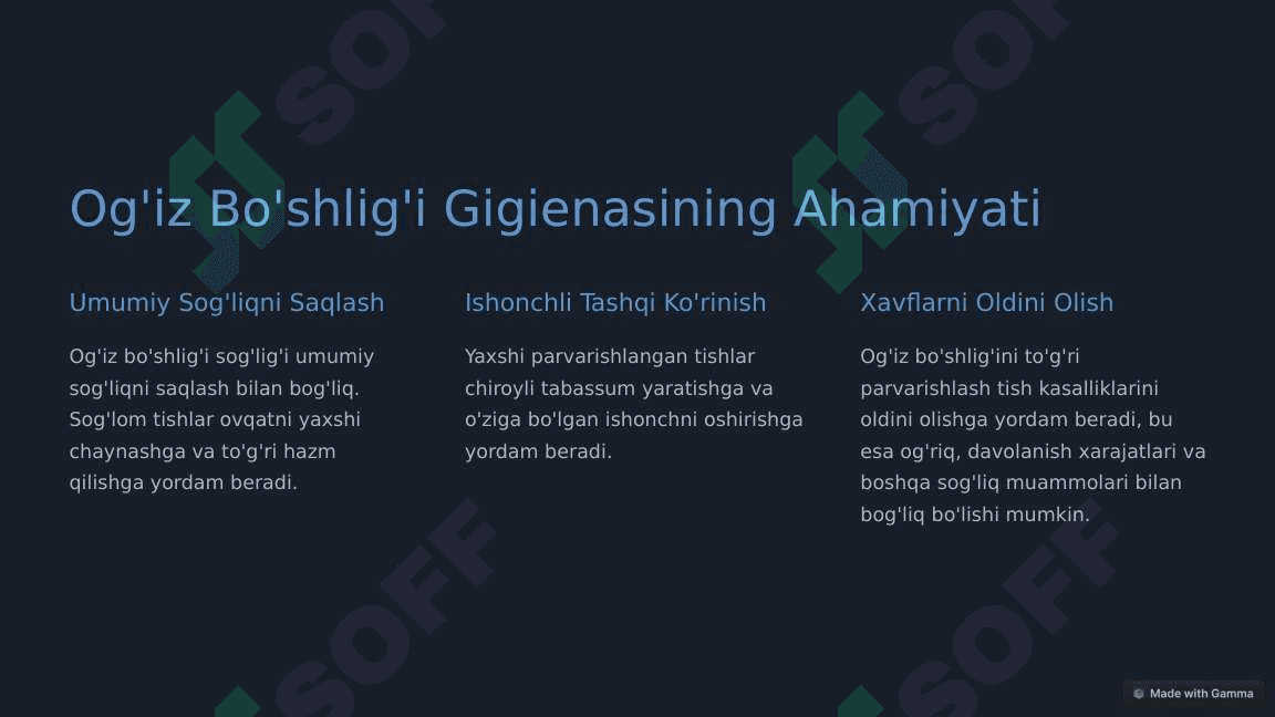 Og'iz bo'shlig'i shaxsiy gigienasi qoidalari 2