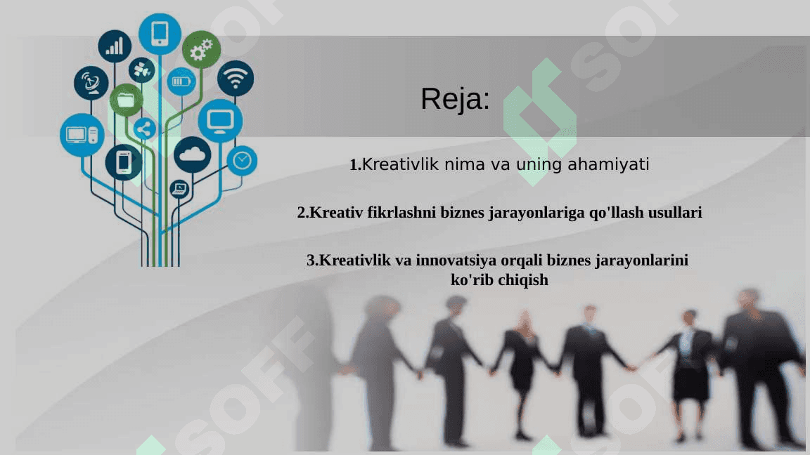 Biznes jarayonlarini tashkil etishda kreativlikning órni 2