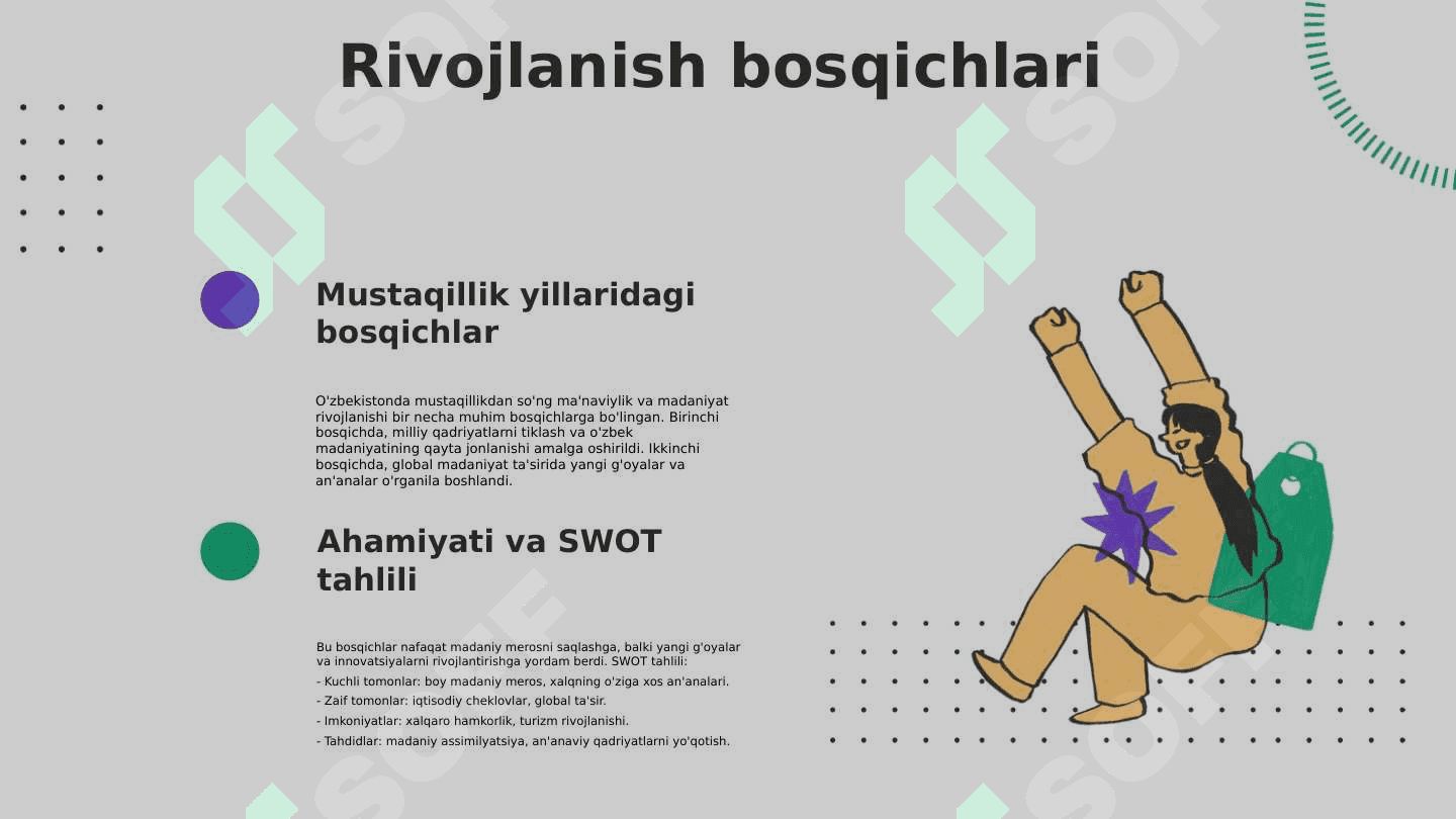 MUSTAQILLIK YILLARIDA O'ZBEKISTONNING MA'NAVIY-MADANIY TARAQQIYOTI 4