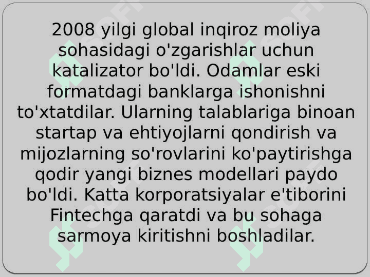 ELEKTRON TIJORATDA BANK-MOLIYA XIZMATLARNI RAQAMLASHTIRISH 6