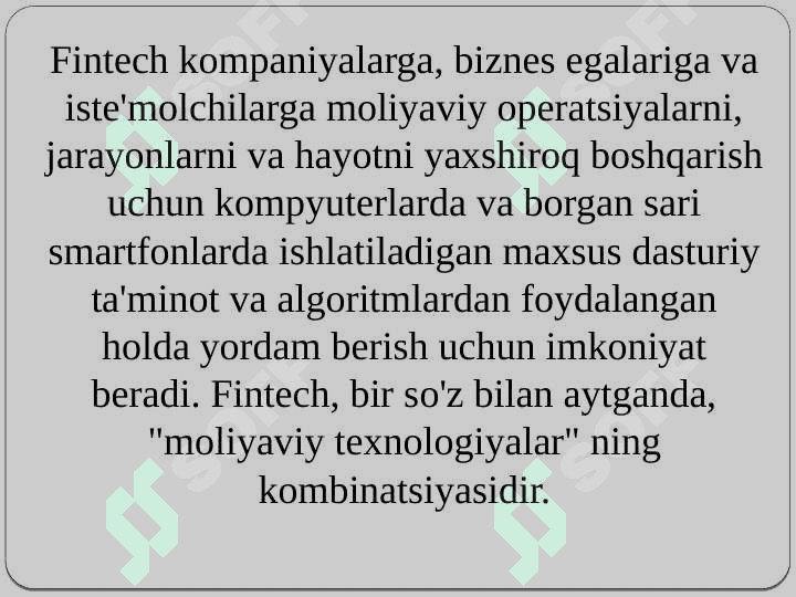 ELEKTRON TIJORATDA BANK-MOLIYA XIZMATLARNI RAQAMLASHTIRISH 7