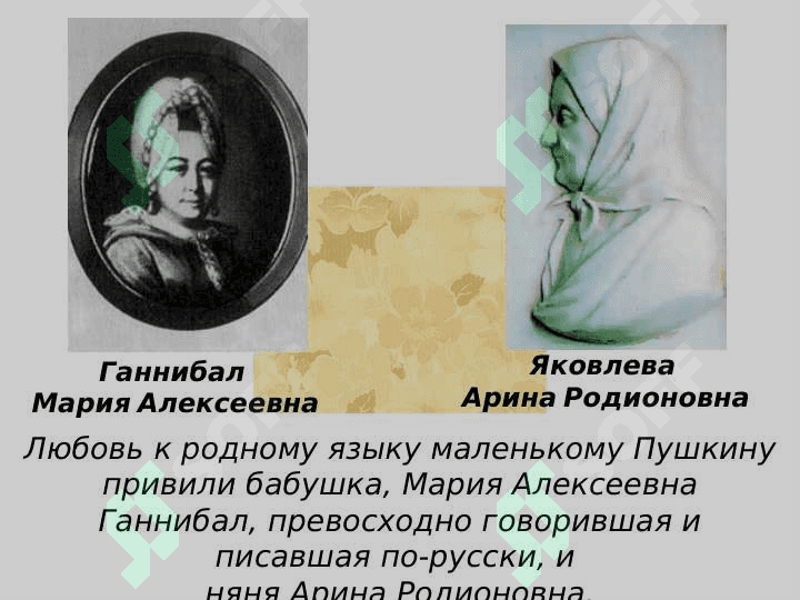 Пушкин биографи pptx 6
