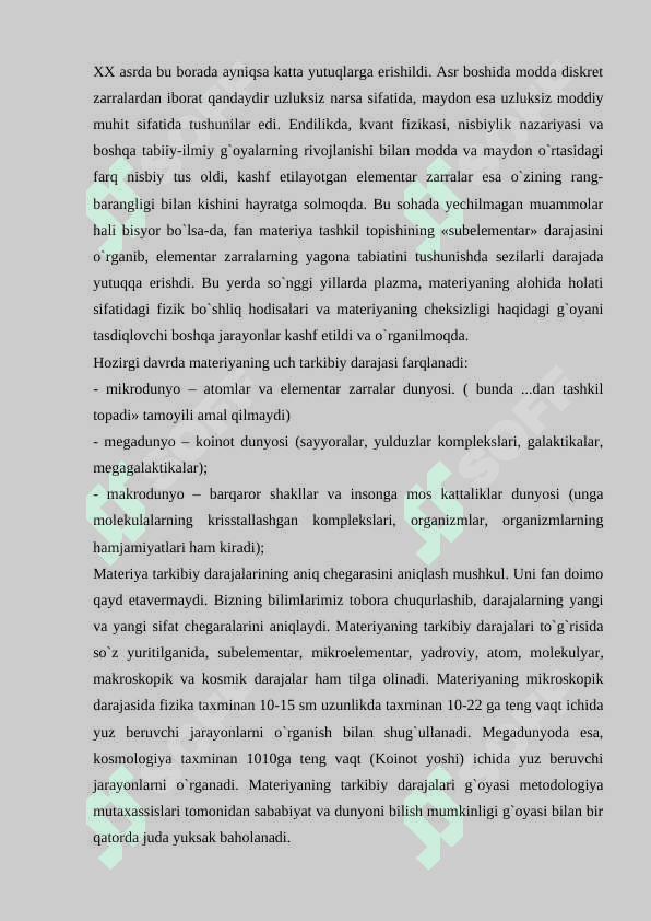FALSAFA FANIDAN ORALIQ NAZORAT SAVOLLARIGA JAVOBLAR 7