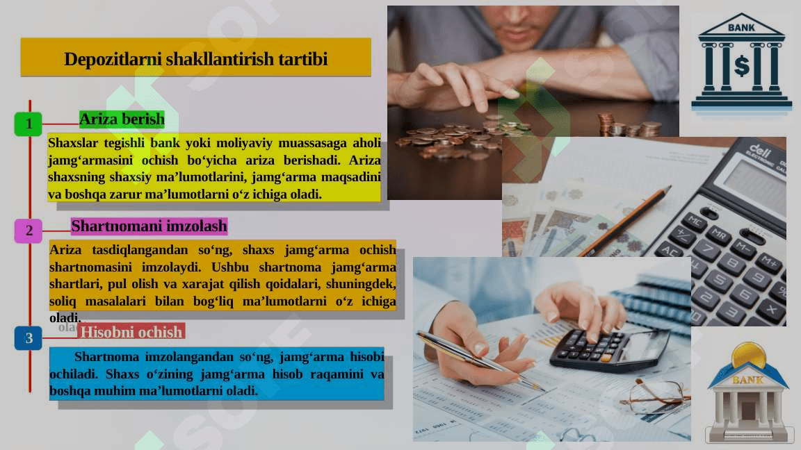 Aholi jamg`armalari bo`yicha operatsiyalarni rasmiylashtirilishi va hisobga olish tartibi 4