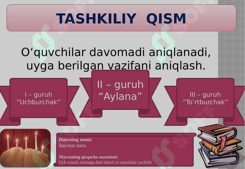 Uch xonali sonni xona birliklari yigʻindisi koʻrinishda tasvirlash. 6
