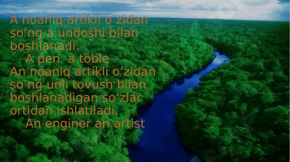 Noaniq artikllar 2