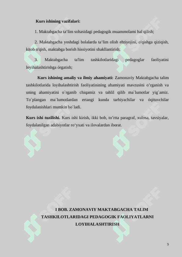ZAMONAVIY MAKTABGACHA TAʼLIM TASHKILOTLARIDAGI PEDAGOGIKA FAOLIYATLAR 5
