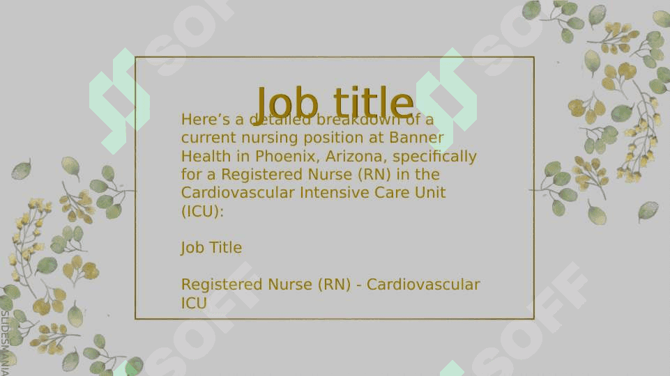 Find tha site that advertises a real work in a hospital 2