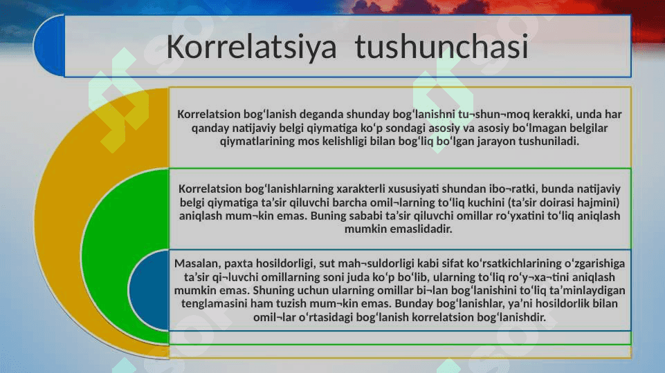 Korrelyatsion tadqiqotlar 3
