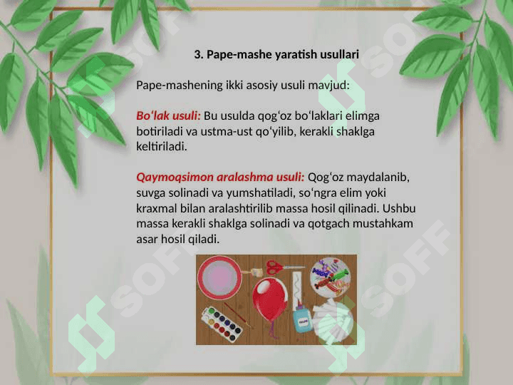 Pape –mashe 4