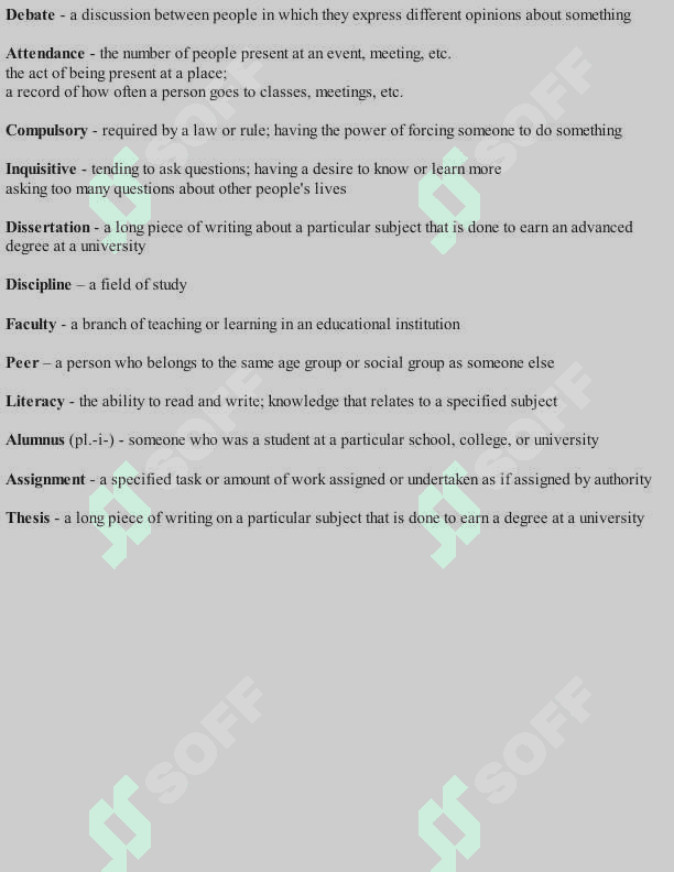 Topic Vocabulary for IELTS WRITING TASK 2. 6
