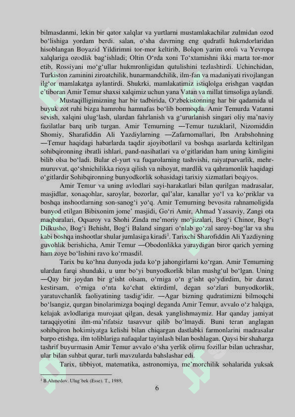 TEMUR TUZLUKLARI” – TARIXIY MANBA SIFATIDA 6
