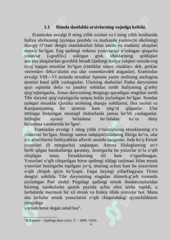 QADIMGI RIMDA ARXIV ISHI 6