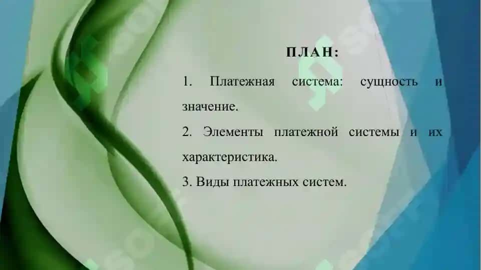 Виды платежных систем и их характеристика. 2