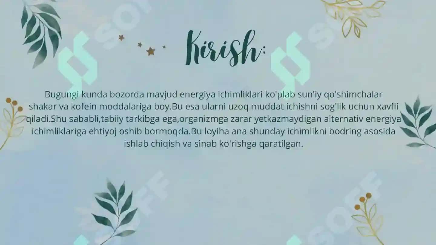 tabiiy energiya ichimligi 3