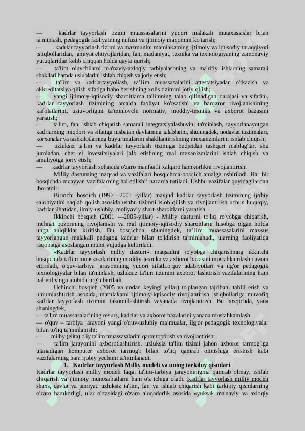 O'ZBEKISTON TA'LIM TIZIMI 3