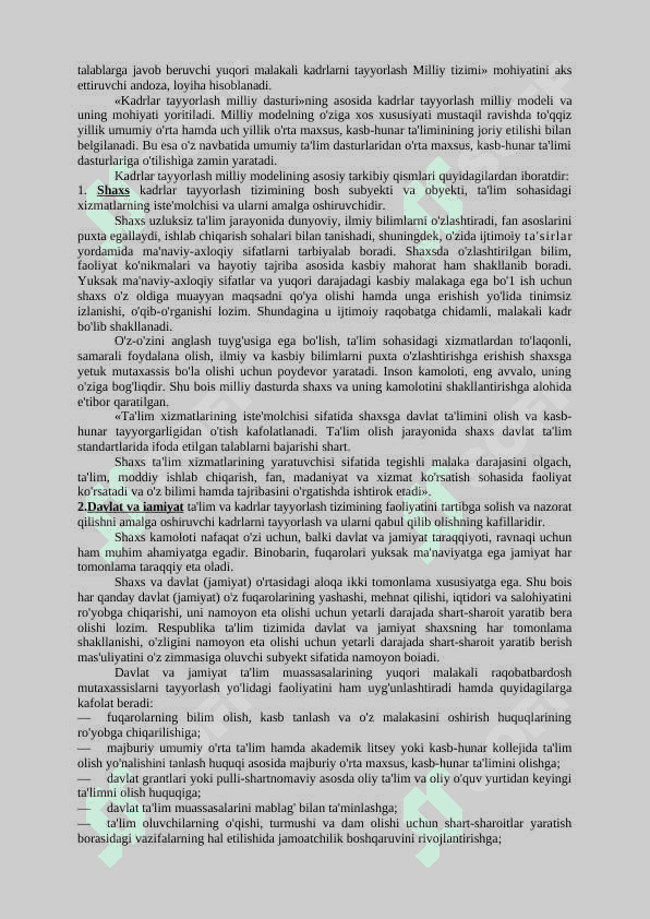 O'ZBEKISTON TA'LIM TIZIMI 4