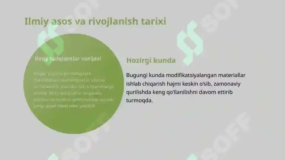 Modifikatsiyalangan qurilish materiallari 4