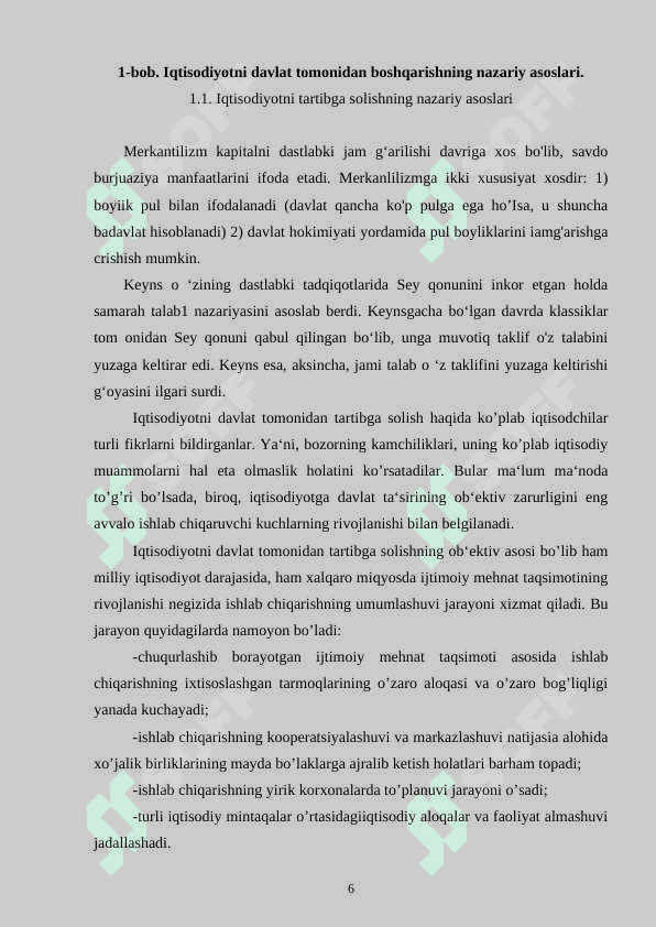 IQTISODIYOTNI TARTIBGA SOLISHDA DAVLATNING  ROLI 6