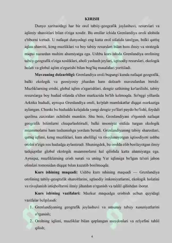 Grenlandiya Orolining Tabiiy-Geografik Sharoitlari 3