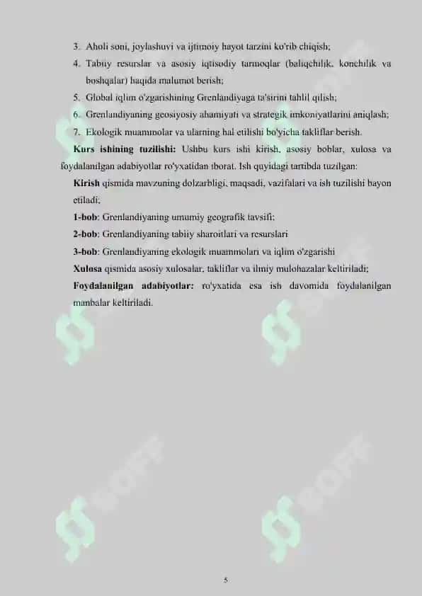 Grenlandiya Orolining Tabiiy-Geografik Sharoitlari 4