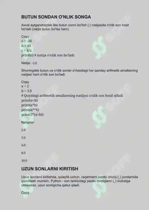 python dasturlash tilida tasodifiy sonlar bilan ishlash 2