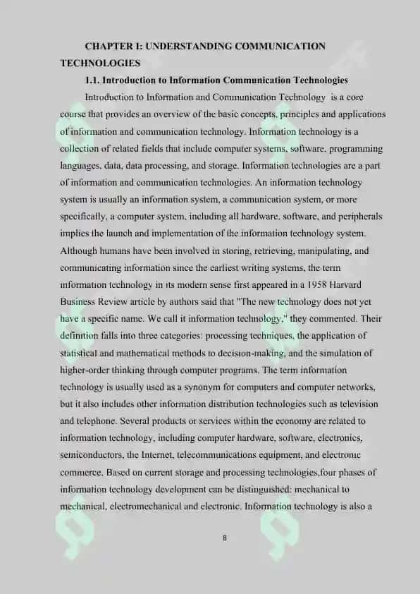 TECHNOLOGY AND COMMUNICATION.MOBILE PHONES AND SMS 8