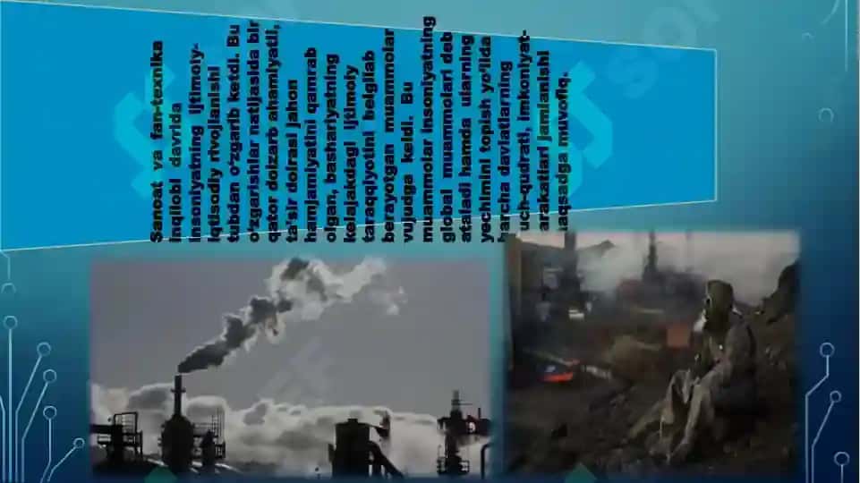 Jahonning global muammolari 7