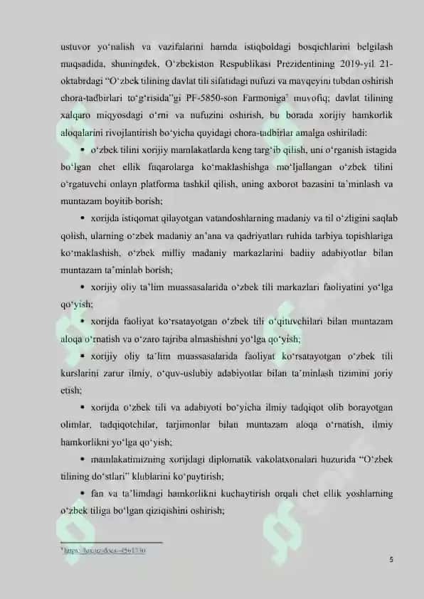 IKKINCHI TILNI (L2)  O‘ZLASHTIRISH VA UNDA YOZUV KO‘NIKMASINI RIVOJLANTIRISH 5