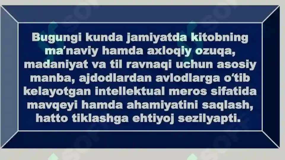 Kitobxonlik ma’daniyatini shakllantirish orqali o'qituvchining tanqidiy tafakkuri 2