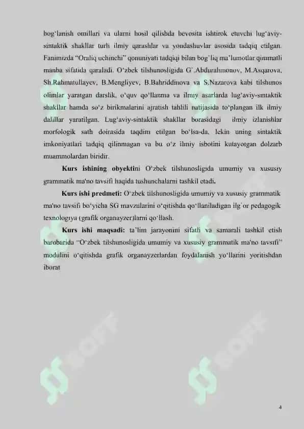 O‘zbek tilshunosligida umumiy va xususiy grammatik ma’no tavsifi 3
