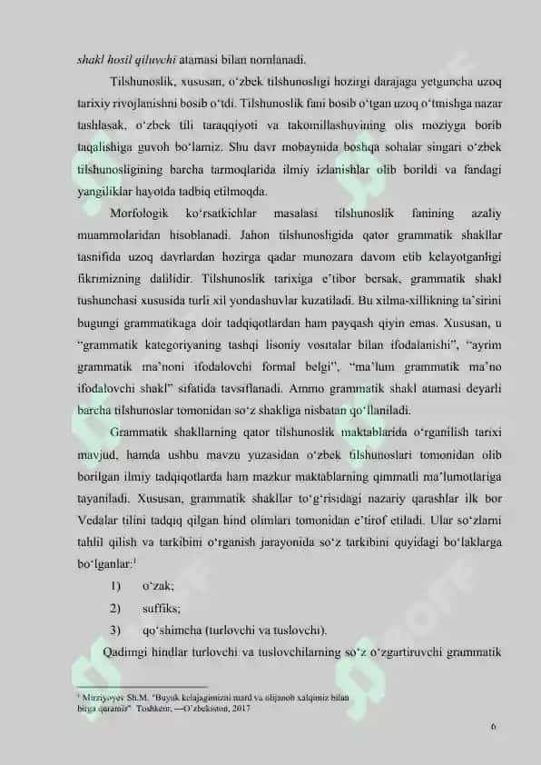 O‘zbek tilshunosligida umumiy va xususiy grammatik ma’no tavsifi 5