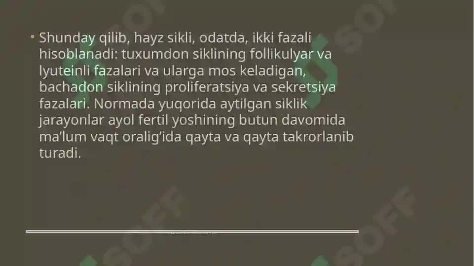 Normal hayz sikli 5