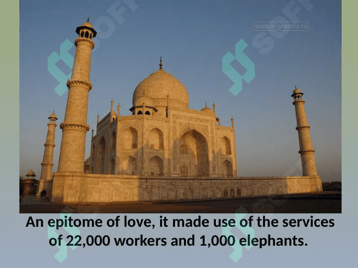 The Taj Mahal 8