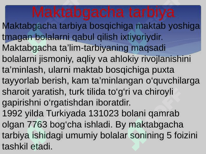 Turkiya ta’lim tizimi 5